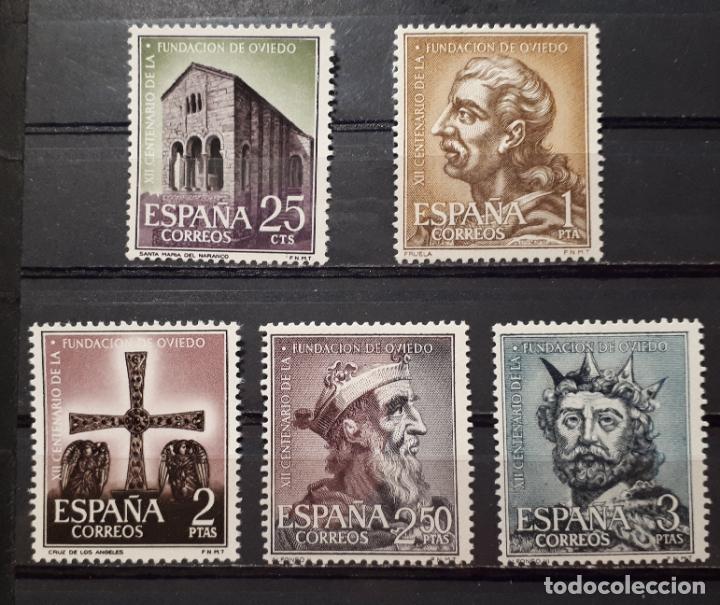 Sellos: Espa&ntilde;a.A&ntilde;o 1961. ** edifil 1394/9 - Foto 1