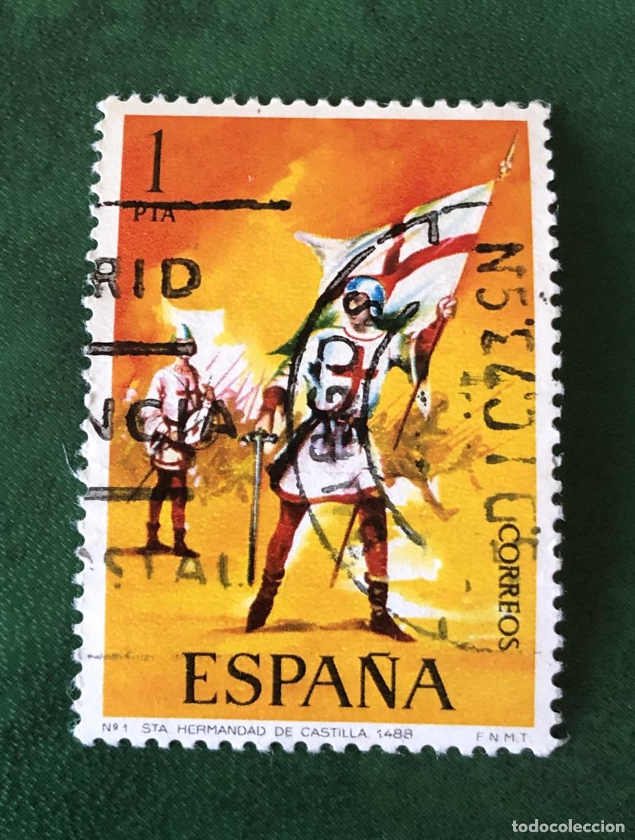 Sellos: ESPA&Ntilde;A 1973 EDIFIL 2139 USADO. UNIFORMES MILITARES. - Foto 1