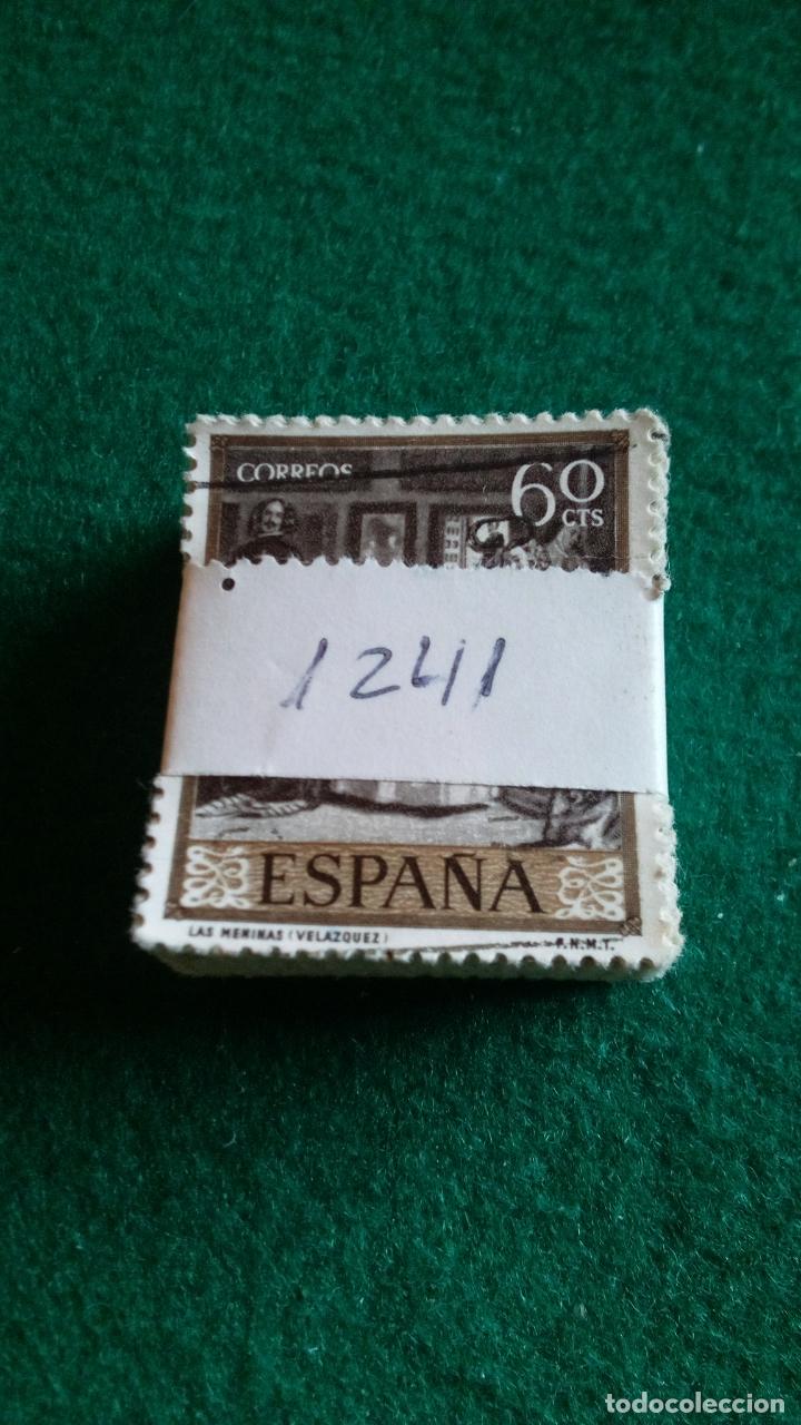 Sellos: EDIFIL 1241 USADOS - PASTILLA DE 100 - Foto 1