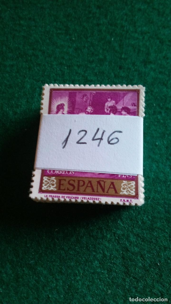 Sellos: EDIFIL 1246 USADOS - PASTILLA DE 100 - Foto 1
