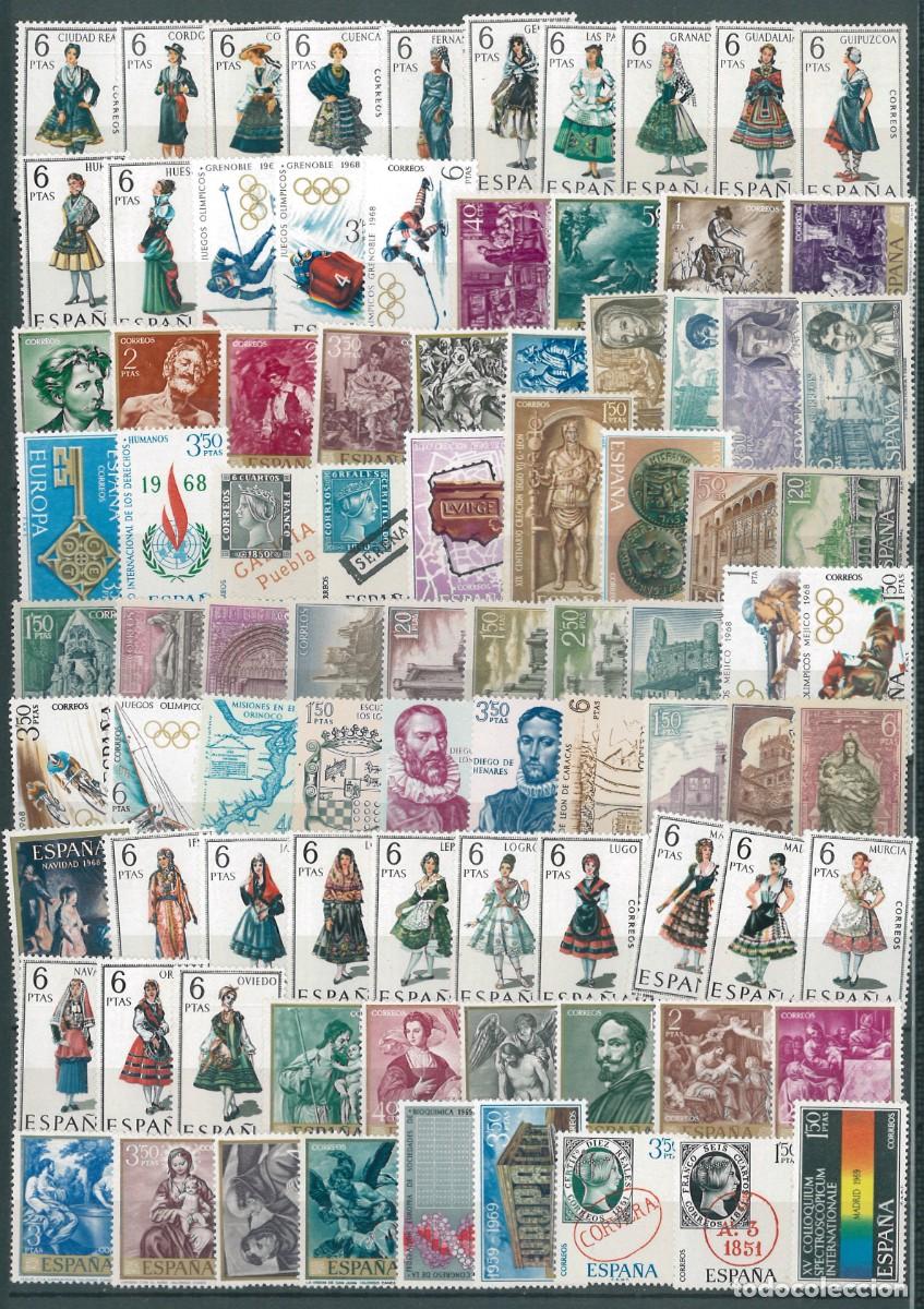 Sellos: A&ntilde;os 1968, 69 y 70 nuevos - Foto 1