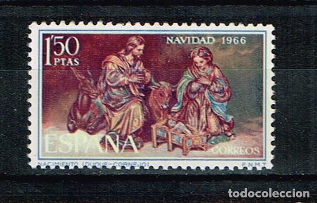 Sellos: Espa&ntilde;a 1966 - Edifil 1764** - Navidad - Foto 1