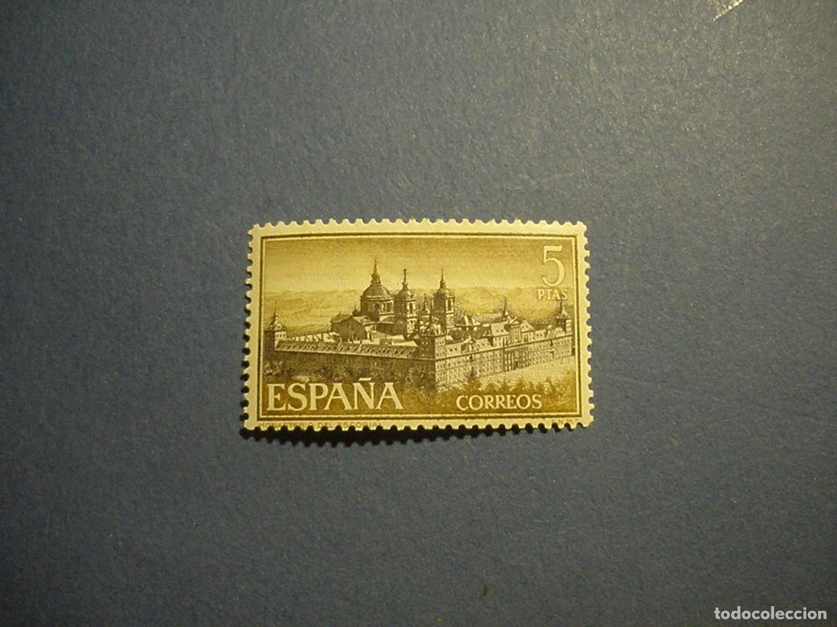 Sellos: ESPA&Ntilde;A 1961 -MONASTERIO DEL ESCORIAL - EDIFIL 1386. - Foto 1