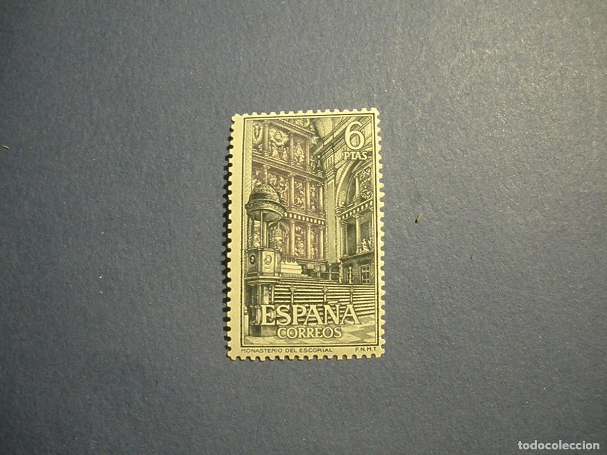 Sellos: ESPA&Ntilde;A 1961 -MONASTERIO DEL ESCORIAL - EDIFIL 1387. - Foto 1