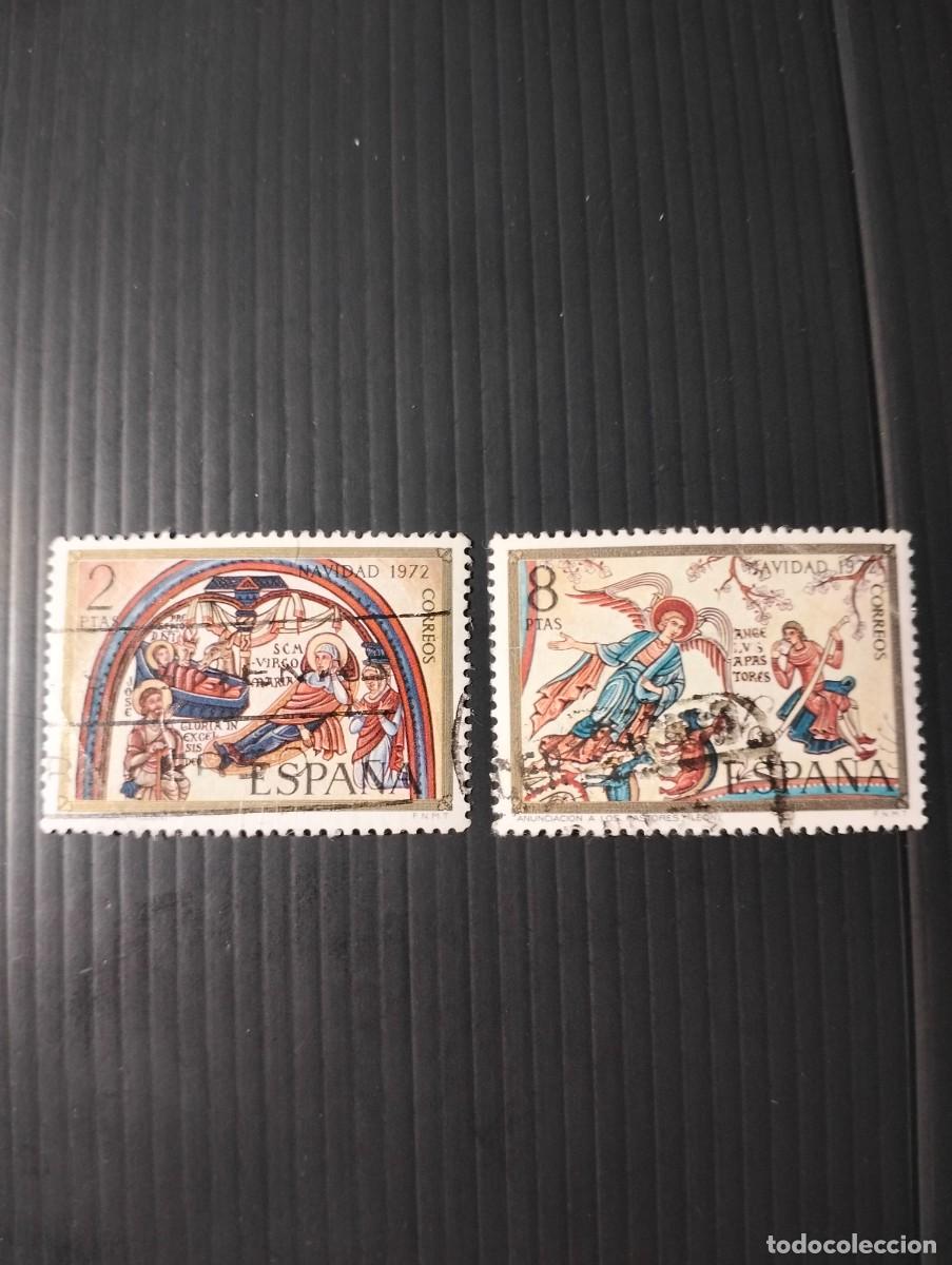 Sellos: ESPA&Ntilde;A EDIFIL 2115/16 NAVIDAD USADOS - Foto 1
