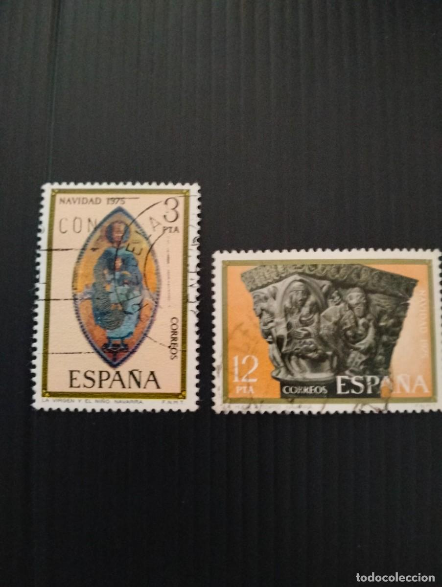Sellos: ESPA&Ntilde;A EDIFIL 2300/01 NAVIDAD. USADOS - Foto 1
