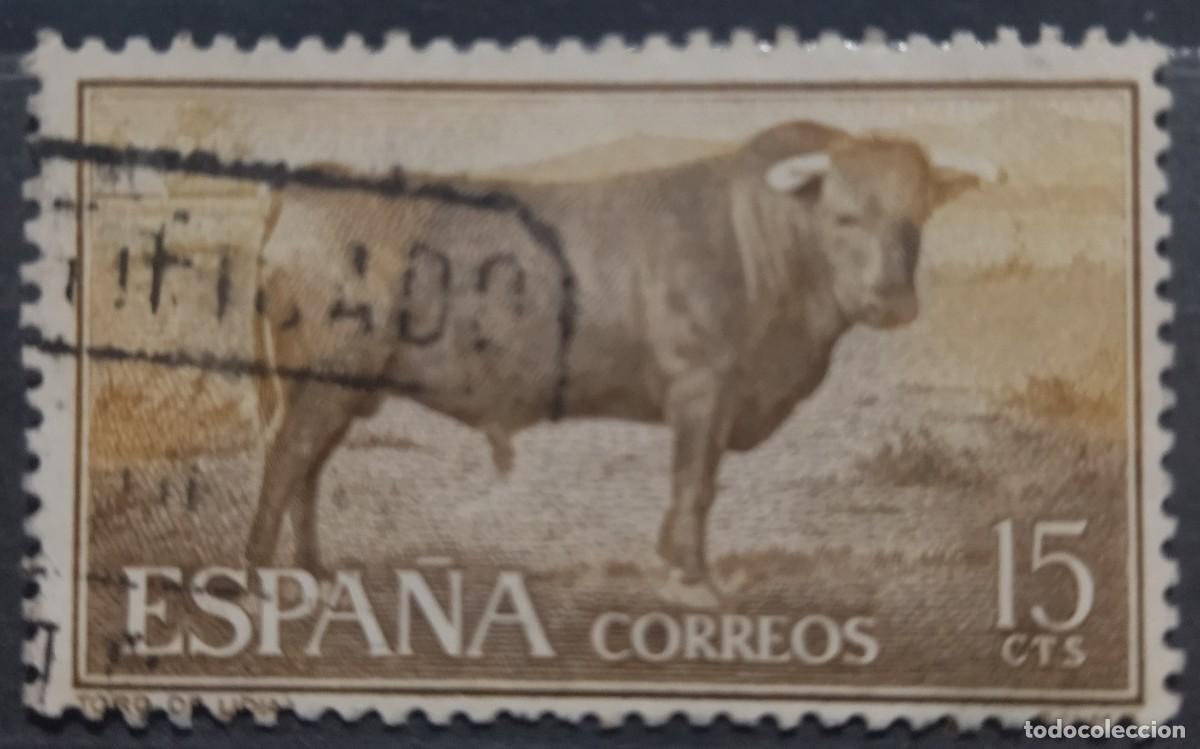 Sellos: ESPA&Ntilde;A 1960 Tauromaquia. USADO. - Foto 1