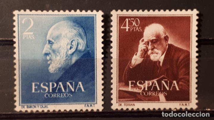 Sellos: Espa&ntilde;a, 1952 **, edifil 1119/20 - Foto 1
