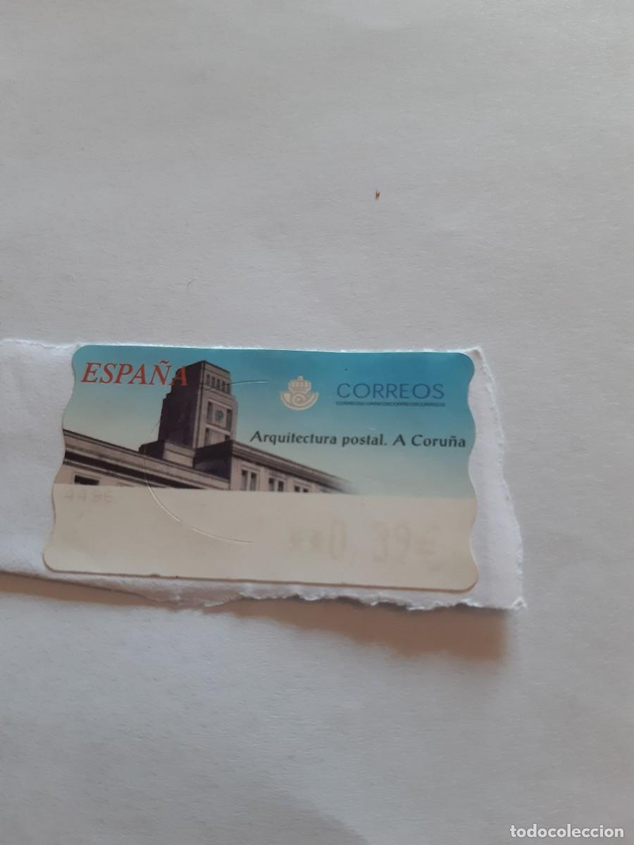 Sellos: Arquitectura postal A Coru&ntilde;a - Foto 1