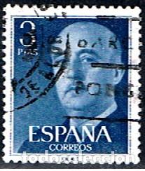 Sellos: ESPA&Ntilde;A // EDIFIL 1159 // 1955 ... USADO - Foto 1