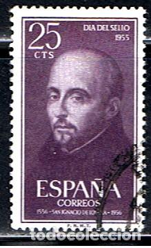 Sellos: ESPA&Ntilde;A // EDIFIL 1166 // 1955 ... USADO - Foto 1