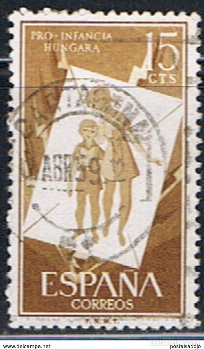 Sellos: ESPA&Ntilde;A // EDIFIL 1201 // 1956 ... USADO - Foto 1