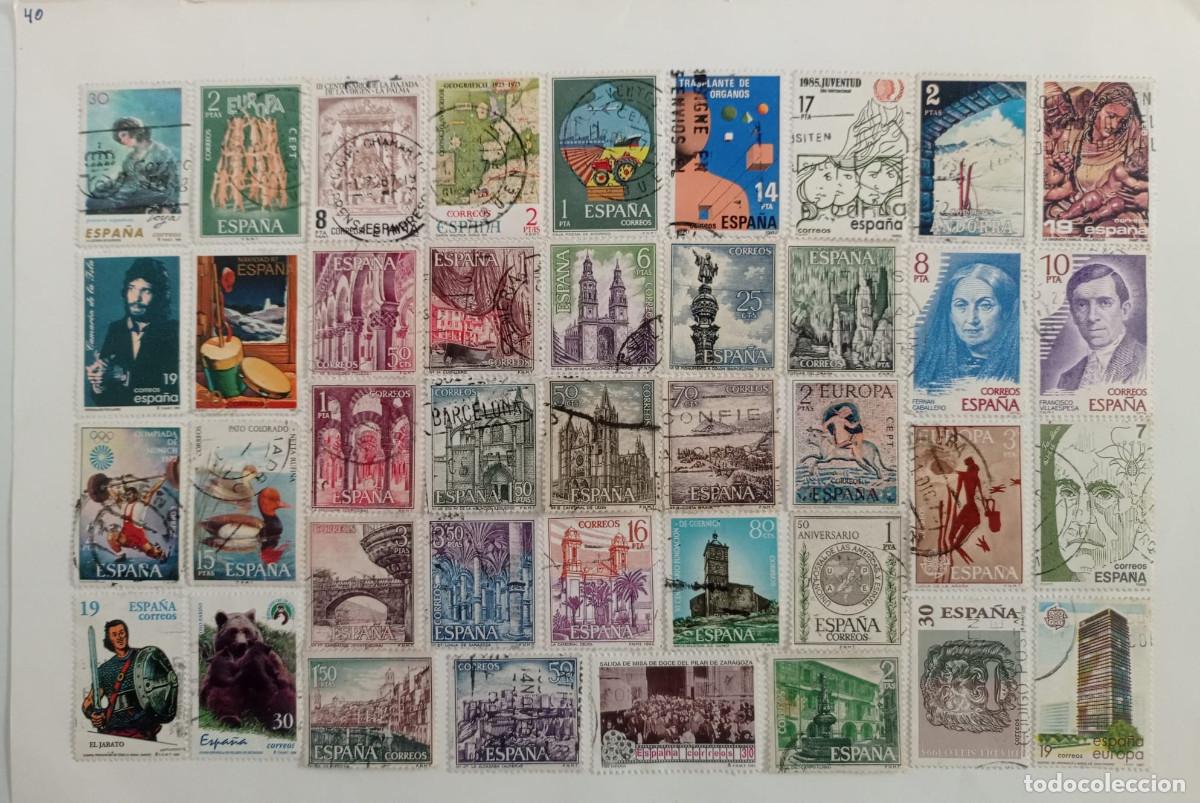 Sellos: LOTE DE SELLOS USADOS DE ESPA&Ntilde;A - Foto 1