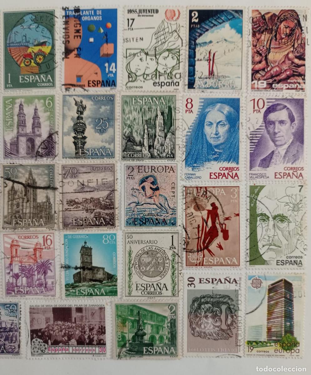 Sellos: LOTE DE SELLOS USADOS DE ESPA&Ntilde;A - Foto 3