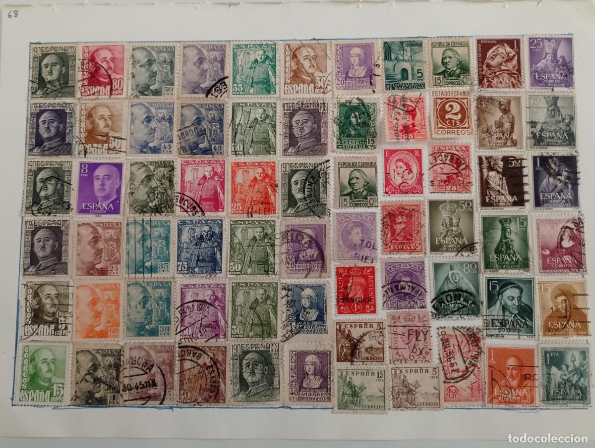 Sellos: LOTE DE SELLOS USADOS DE ESPA&Ntilde;A 68 - Foto 2