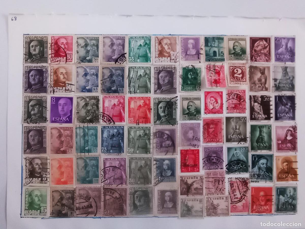 Sellos: LOTE DE SELLOS USADOS DE ESPA&Ntilde;A 68 - Foto 10