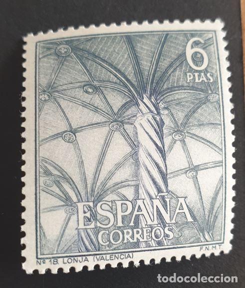 Sellos: Espa&ntilde;a 1965 - Serie tur&iacute;stica, 6p. (Edifil 1652 **) - Foto 1