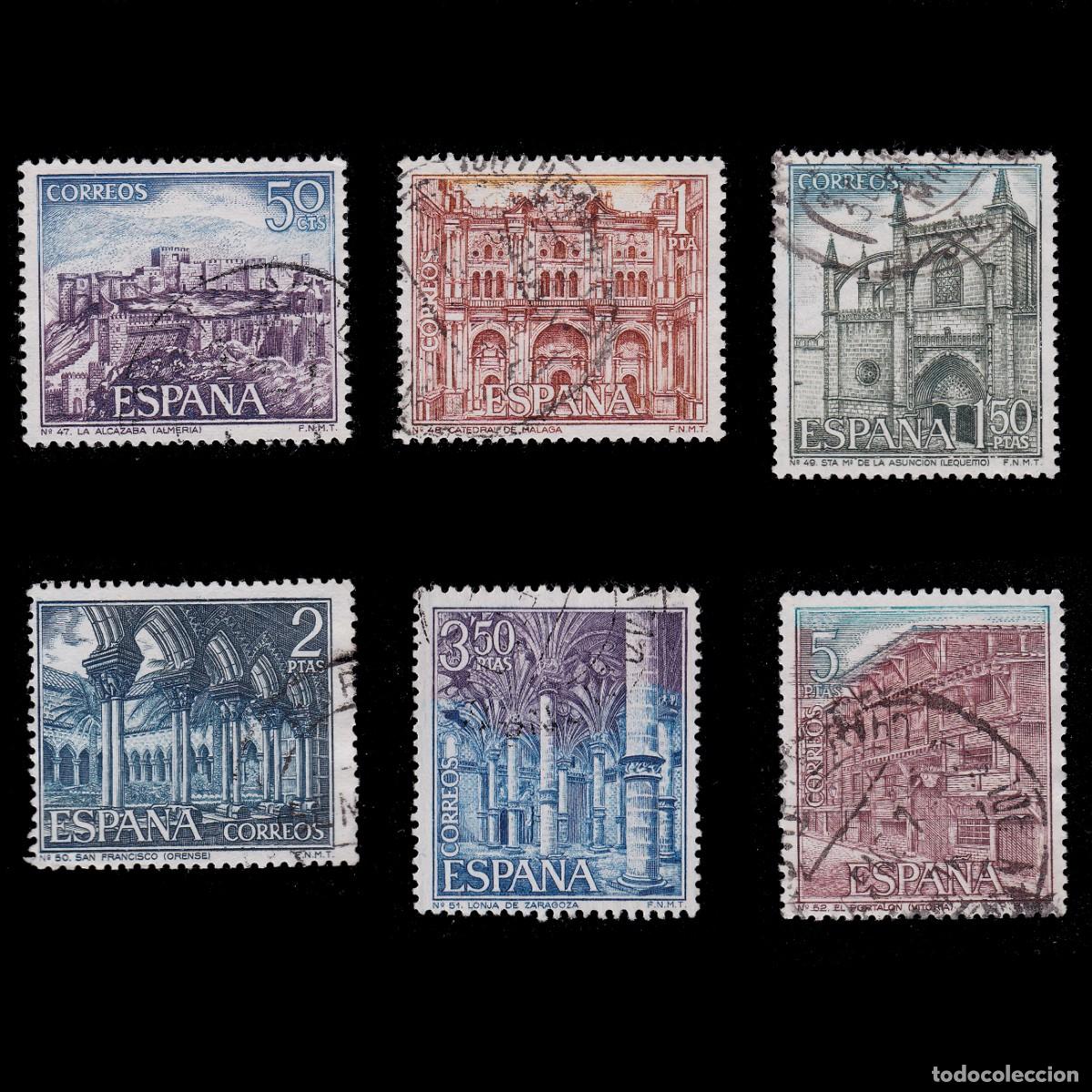 Sellos: Serie tur&iacute;stica.1970.Serie Matasello. Edifil 1982-1987