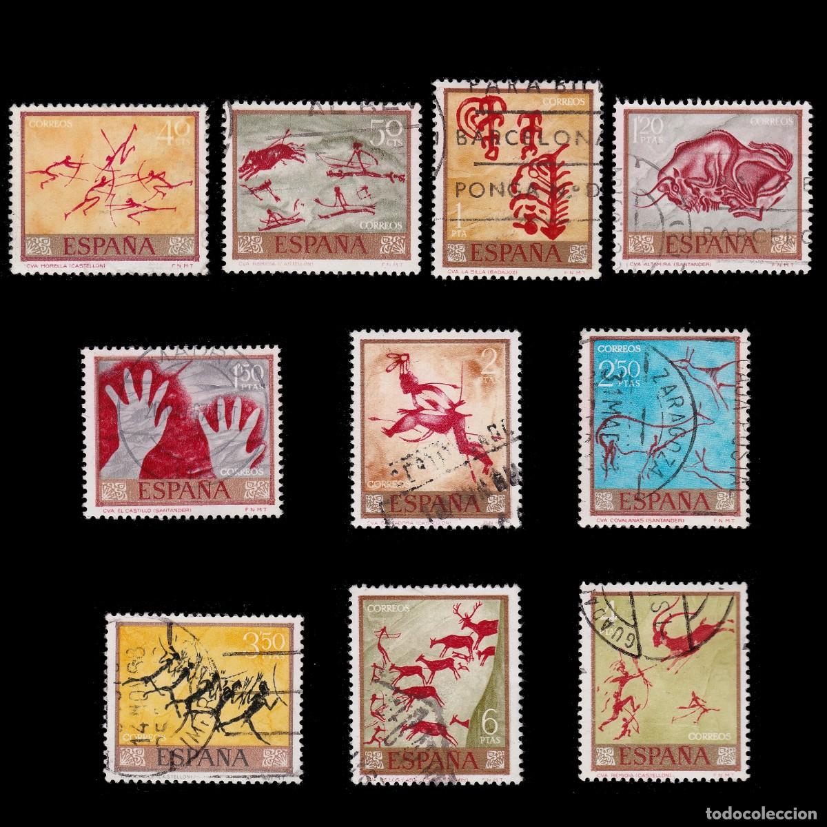 Sellos: Pintor desconocido.1967.Serie Matasello. Edifil 1779-1788