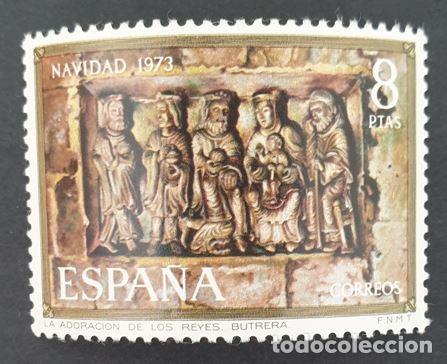 Sellos: Espa&ntilde;a 1973 - Navidad, 8p. (Edifil 2163 **) - Foto 1