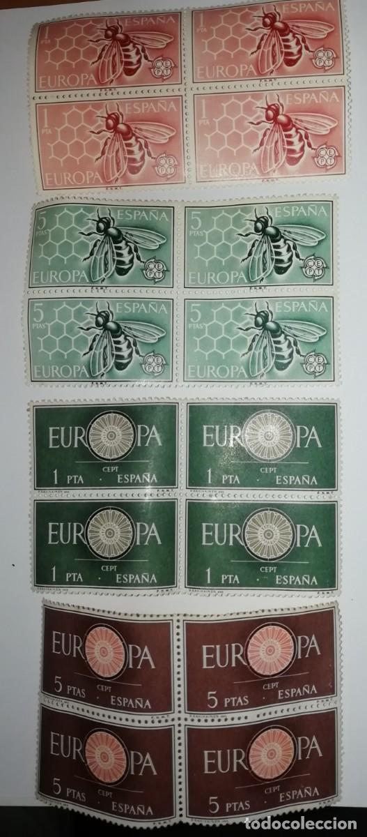 Sellos: Espa&ntilde;a Series completas bloques de 4 nuevos sin charnelas - Foto 1