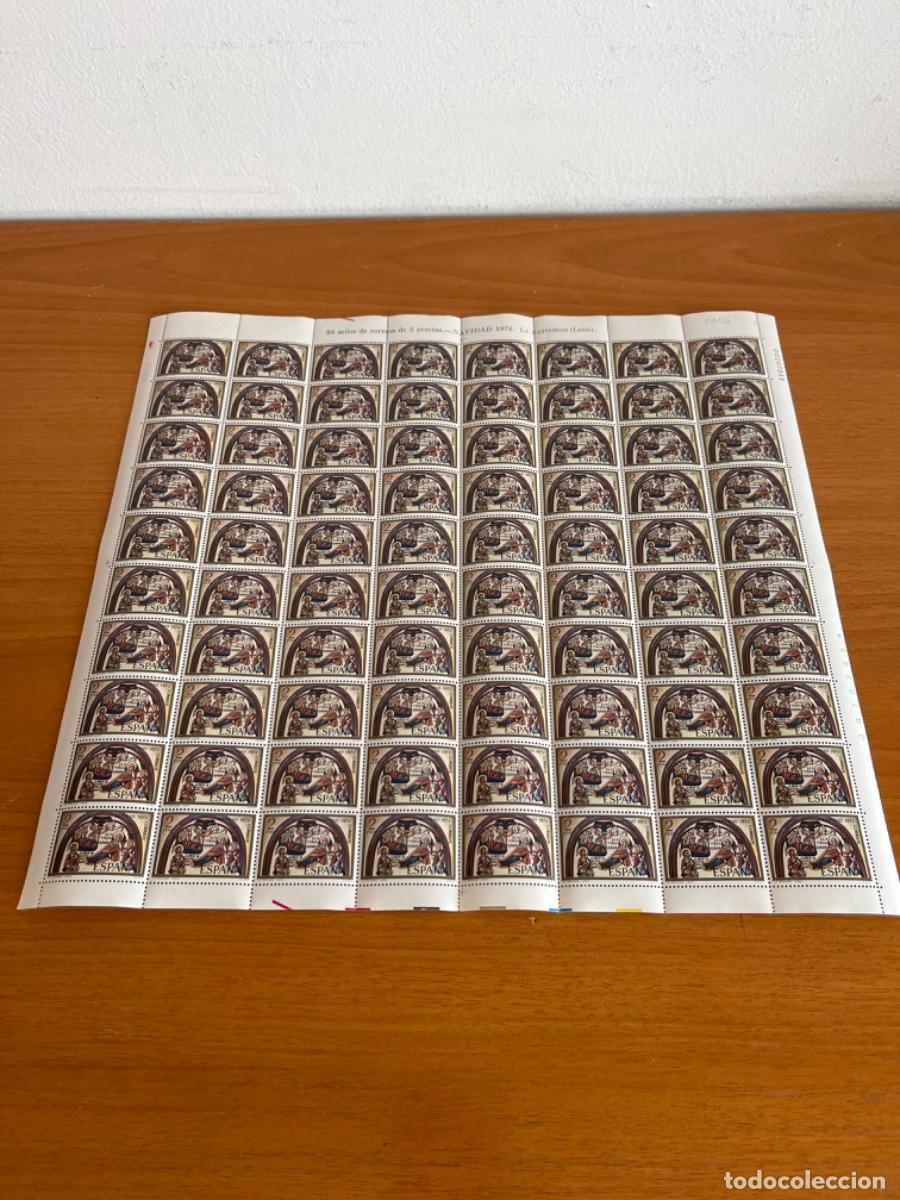 Sellos: Pliegos de sellos 1972. Navidad - Foto 1