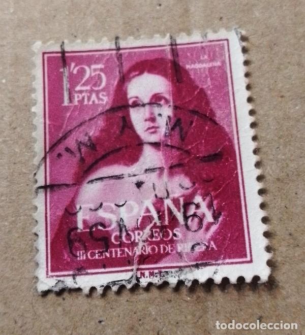 Sellos: sello Espa&ntilde;a III Centenario de Ribera 125 ptas usado - Foto 1