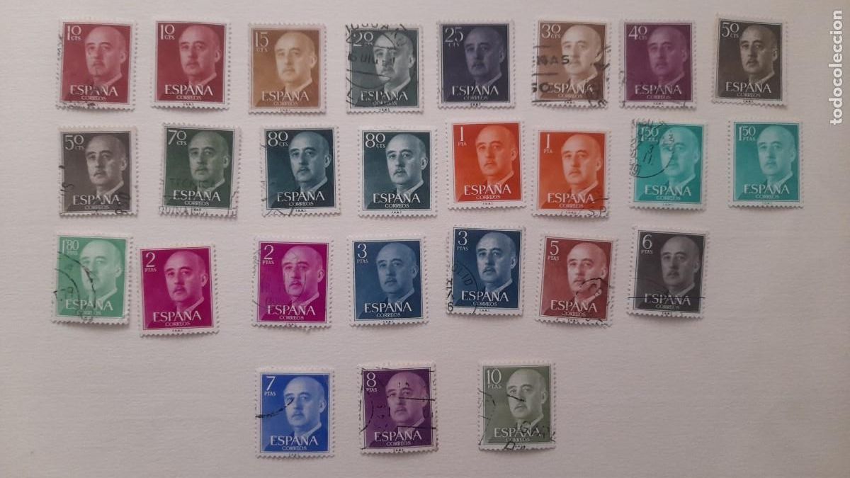 Sellos: LOTE SELLOS DE ESPA&Ntilde;A FRANCISCO FRANCO - Foto 1