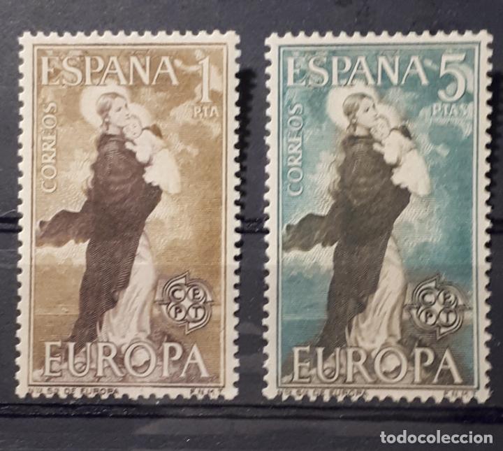 Sellos: Espa&ntilde;a 1963 ** Edifil 1519_20 - Foto 1