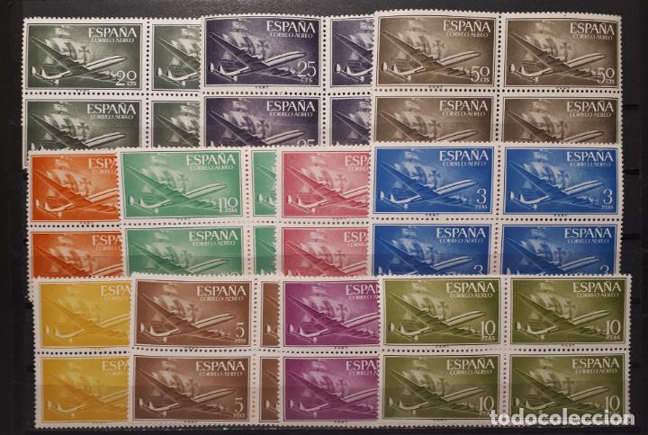 Sellos: ESPA&Ntilde;A 1955** edifil 1169/79. B4. - Foto 1