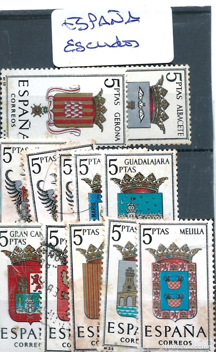 Sellos: algunos sellos de Escudos Espa&ntilde;a - Foto 1