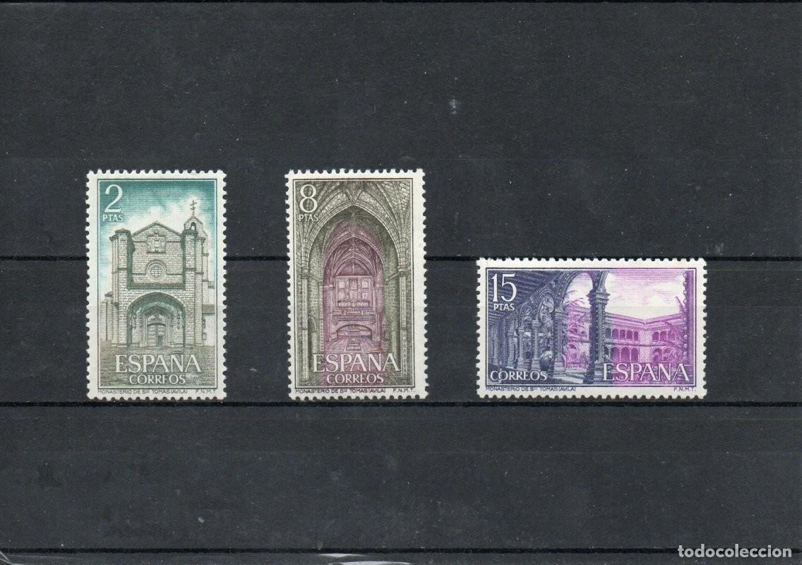 Sellos: ESPA&Ntilde;A. MONASTERIOS DE ESPA&Ntilde;A. SANTO TOMAS. AVILA. - Foto 1