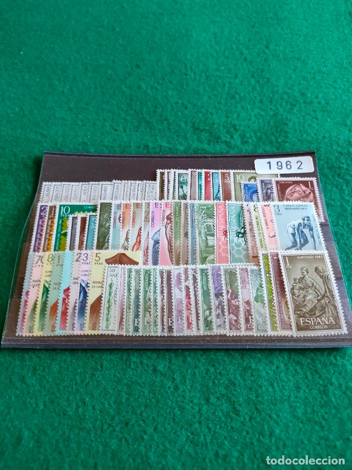 Sellos: A&Ntilde;O COMPLETO 1962 EN NUEVO - Foto 1