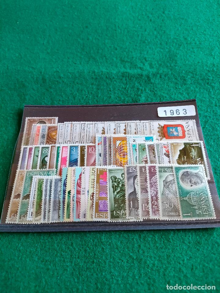 Sellos: A&Ntilde;O COMPLETO 1963 EN NUEVO - Foto 1