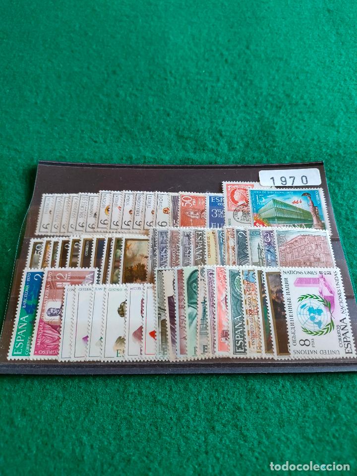 Sellos: A&Ntilde;O COMPLETO 1970 EN NUEVO - Foto 1