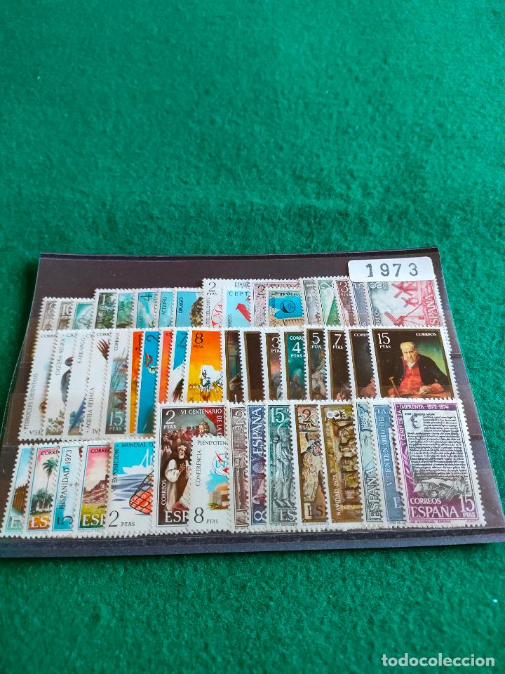 Sellos: A&Ntilde;O COMPLETO 1973 EN NUEVO - Foto 1