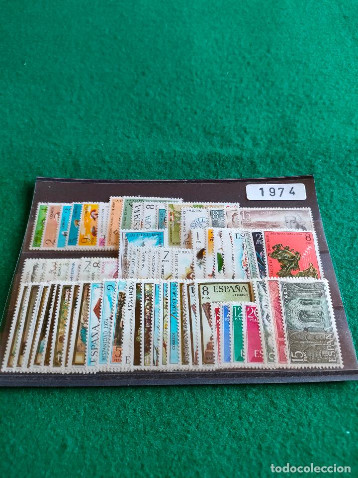 Sellos: A&Ntilde;O COMPLETO 1974 EN NUEVO - Foto 1