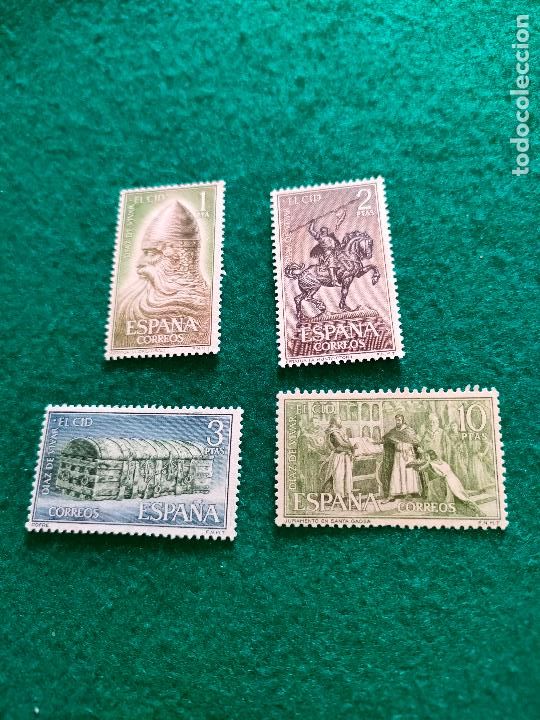 Sellos: EDIFIL 1444-47 NUEVO SIN GOMA - Foto 1