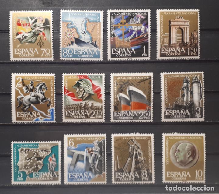 Sellos: ESPA&Ntilde;A** A&ntilde;o 1961. Edifil 1353/64. - Foto 1