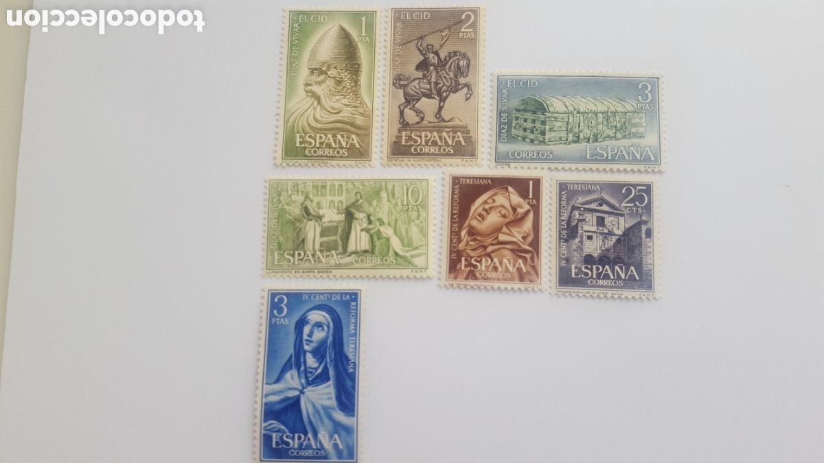 Sellos: Serie 1444 1428 Nuevas - Foto 1
