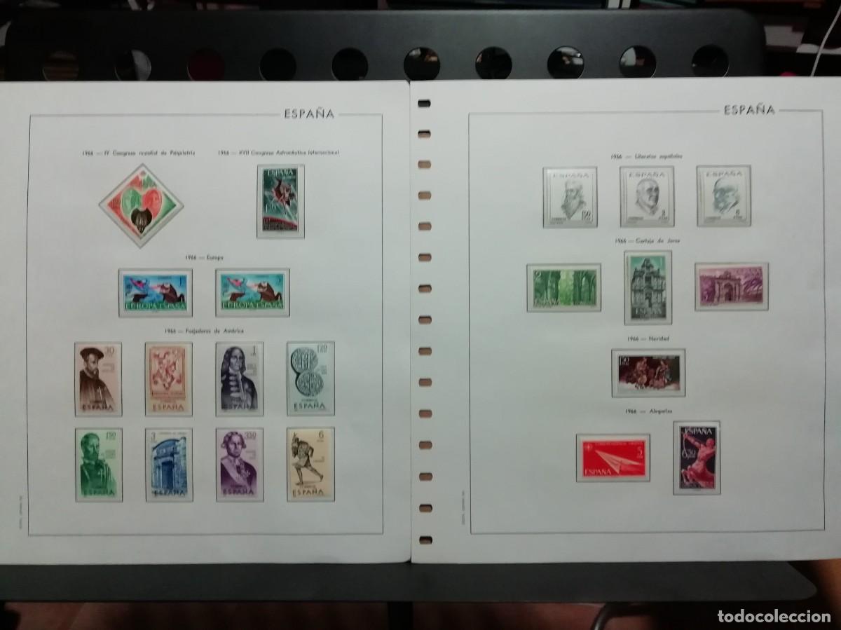Sellos: Sellos Espa&ntilde;a 1966 con hojas Edifil - Foto 3