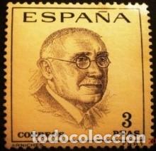 Sellos: 1966 ESPA&Ntilde;A. LITERATOS ESPA&Ntilde;OLES - Foto 2