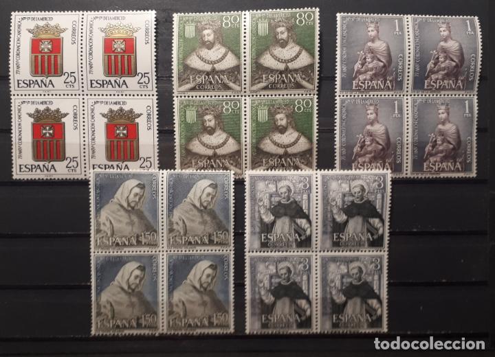Sellos: ESPA&Ntilde;A 1963** edifil 1521/25. B4. - Foto 1
