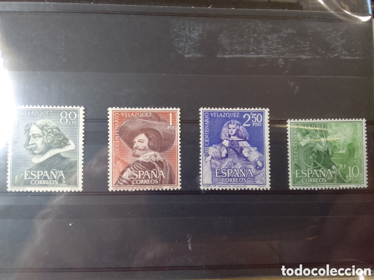 Sellos: A&Ntilde;O 1961 EDIFIL 1340/43 K65 - Foto 1