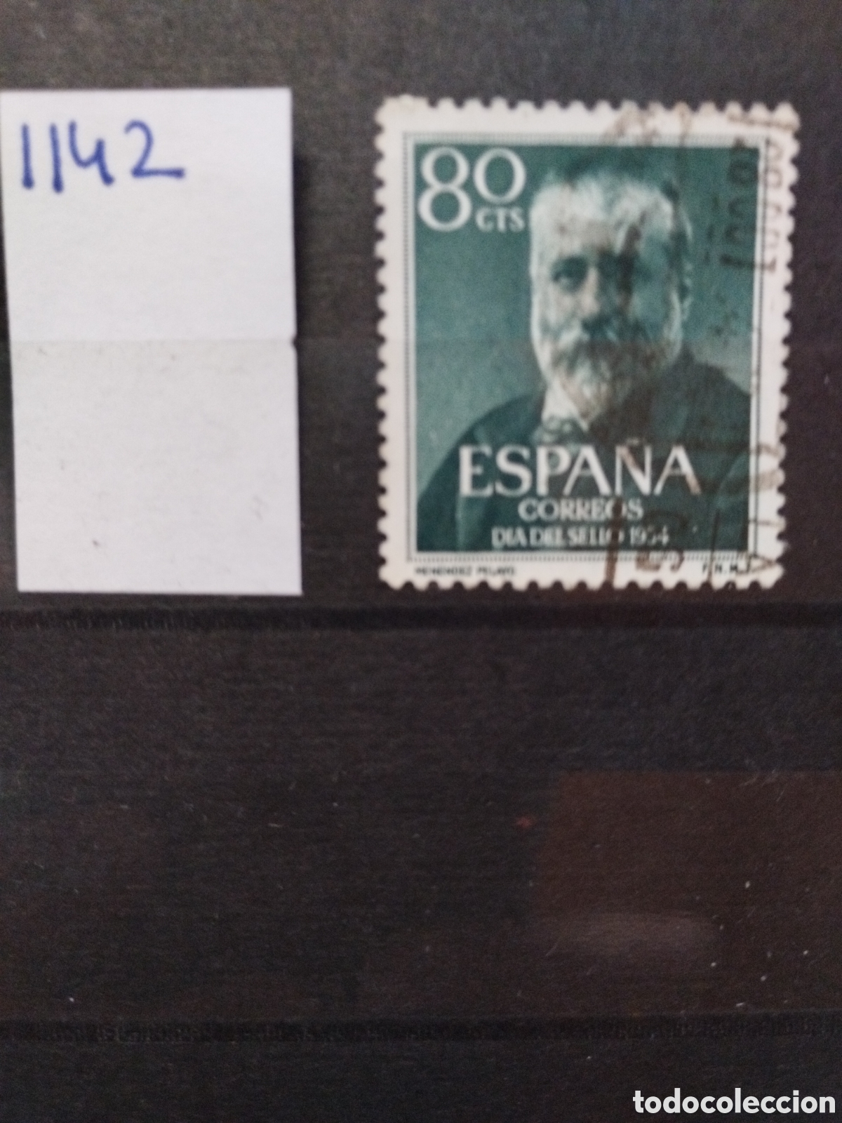 Sellos: Espa&ntilde;a 2&deg;Centenario 1954 correos num 1142 - Foto 1