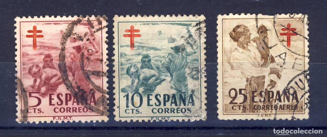 Sellos: 1951.- PRO TUBERCULOSOS.- ED. 1103-1104-1105 .- USADOS.- (1).