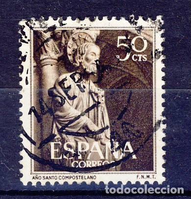 Sellos: 1954.- A&Ntilde;O SANTO COMPOSTELANO.- ED. 1130.- (1)