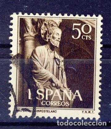 Sellos: 1954.- A&Ntilde;O SANTO COMPOSTELANO.- ED. 1130.- (6)