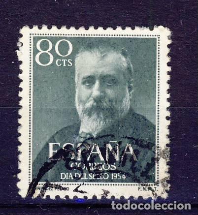 Sellos: 1954.- MARCELINO MENENDEZ Y PELAYO.- ED. 1142.- (2)
