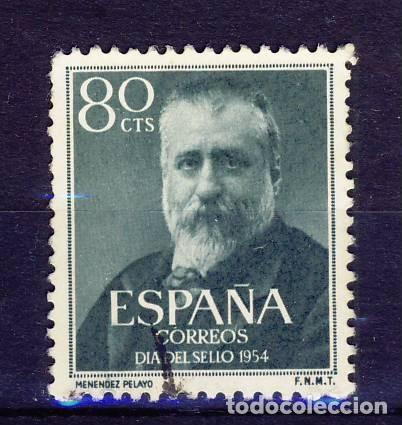 Sellos: 1954.- MARCELINO MENENDEZ Y PELAYO.- ED. 1142.- (3)